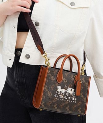 ＜COACH＞エース　トート　バッグ　１７・ホース　アンド　キャリッジ　プリント